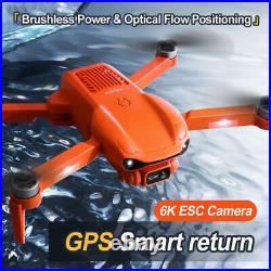 4DRC F12 GPS WIFI FPV Drone 6K HD Dual Camera Professional Quadcopter 3 Battery