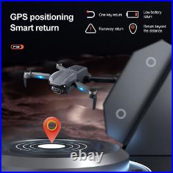 4DRC F12 GPS WIFI FPV Drone 6K HD Dual Camera Professional Quadcopter 3 Battery