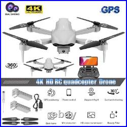 4DRC F3 GPS Drone with 4K HD Camera WIFI FPV RC Foldable Quadcopter Toy