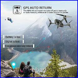 4DRC M1 GPS WIFI FPV Drone 2-axis Gimbal 6K HD Camera Brushless Motor+2 Battery