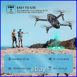 4DRC M1 Pro GPS Drone 2-axis Gimbal 4K HD Camera Foldable Quadcopter + 2 Battery