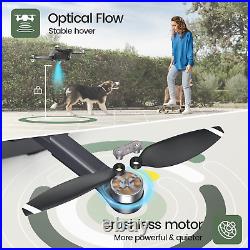4k HD GPS Drone Wide Angle Camera WIFI FPV RC Brushless Motor Dual Quadcopter