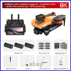 5G 8K GPS Drone x Pro with HD Dual Camera Drones WiFi FPV Foldable RC Quadcopter