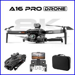 A16 PRO GPS Drone WIFI FPV 8K HD Camera Obstacle Avoidance Quadcopter Follow Me