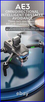 AE3 Pro Max RC Drone with Camera GPS 3-Axis Gimbal WIFI FPV Quadcopter Brushless