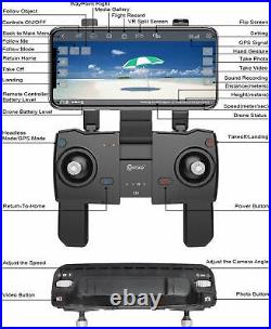 Contixo F24 Drone -4K Camera, Follow Me, GPS Auto Return Home, Glonass XE, Case