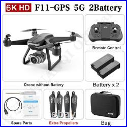 F11 PRO GPS Drone 4K 6K Dual HD Camera Brushless Motor Quadcopter RC