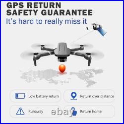 F4 RC Drone with 4K HD Camera GPS FPV Brushless Quadcopter Foldable Drone NEW
