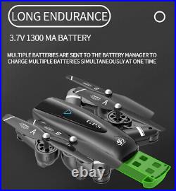 Foldable Quadcopter Drone With Camera 4K HD GPS Adult Beginner 5G Transmission