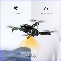 Foldable RC GPS Drone with Altitude, Professional RC Drone with 6K Camera Rotati