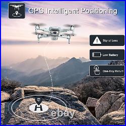 GPS Drone with Camera for Adults 4K, Drone with Brushless Motor, Auto Return, Ci