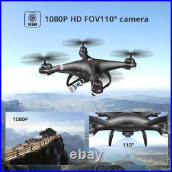 Holy Stone 110G+X11 GPS 1080P UHD Camera RC Drone FPV Wifi Quadcopter Follow Me