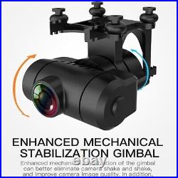 New KF102 2023 RC GPS Drone 3BAT 8K HD 2-Axis Gimbal Foldable For Photography
