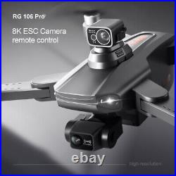 New Professional RC Drone GPS WIFI FPV 8K HD Dual Camera Quadcopter Smart Follow