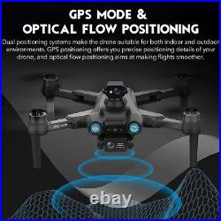 Pro RC Drone 8K HD Camera Foldable 5G WiFi GPS FPV Quadcopter Obstacle Avoidance