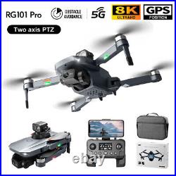 RC Drone GPS 5G WIFI FPV 2-axis Gimbal 8K HD Dual Camera Obstacle Avoidance +2B