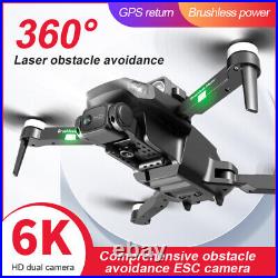 RG101 Max GPS WIFI FPV RC Drone 6K HD Camera 360° Obstacle Avoidance + 2 Battery