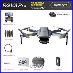 RG101 Pro RC Drone GPS 5G WIFI FPV 2-axis Gimbal 8K HD Dual Camera Follow Me