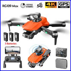 RG109 MAX Professional Drone GPS FPV 4K Dual Camera Obstacle Avoidance 3 Battery