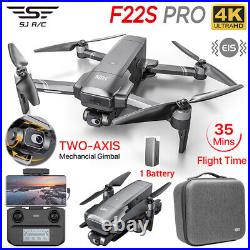 SJRC F22S PRO GPS FPV Drone Obstacle Avoidance 4K Camera Quadcopter Follow Me